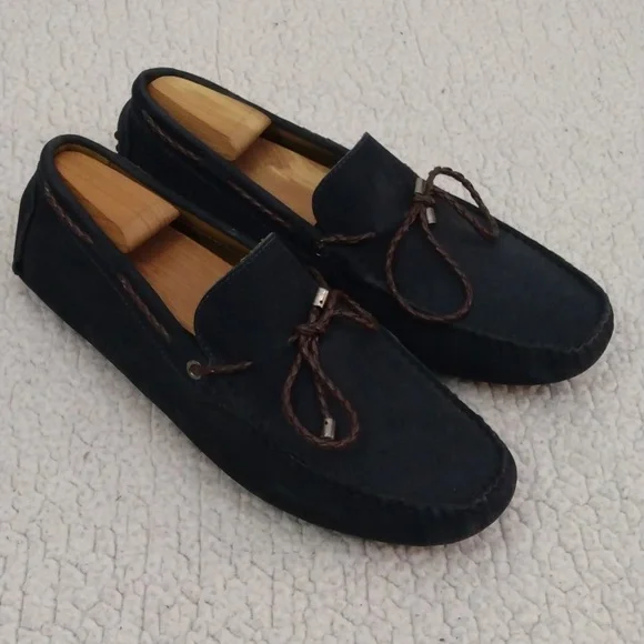 Mercanti Fiorentini | Shoes | Mercanti Fiorentini Navy Suede 